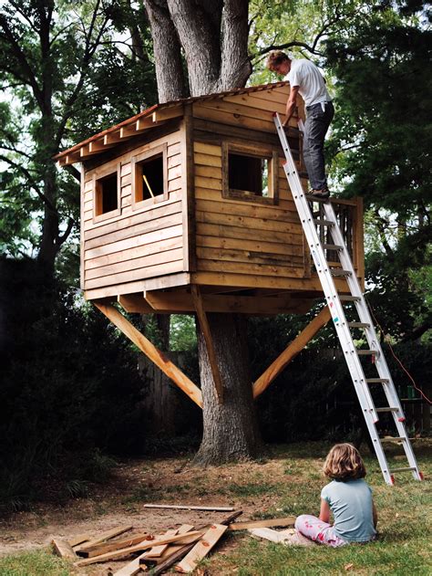 how to build a treehouse